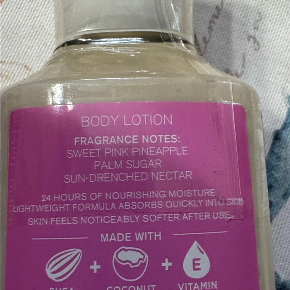 Bath & Body Works Pink Pineapple Sunrise Set
